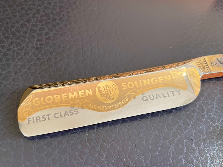 Globusmen Gold Extra vintage Solingen straight razor