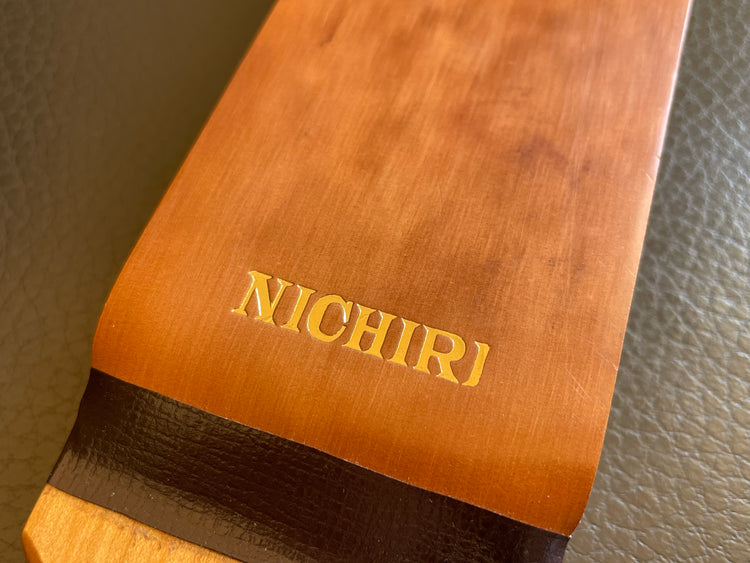 Pelican Nichiri paddle strop Japanese shell cordovan leather strop