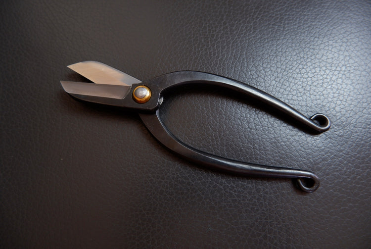 NOS Japanese Sword Grade Tamahagane Scissors For Professional Use Ikebana / Bonsai / Flowers / Gardening