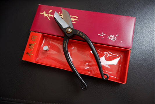 NOS Japanese Sword Grade Tamahagane Scissors For Professional Use Ikebana / Bonsai / Flowers / Gardening