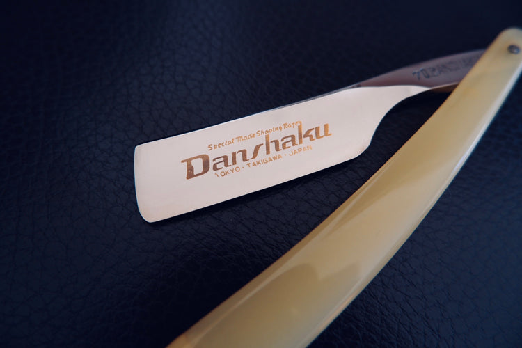 NOS Danshaku For Barbers vintage Japanese straight razor